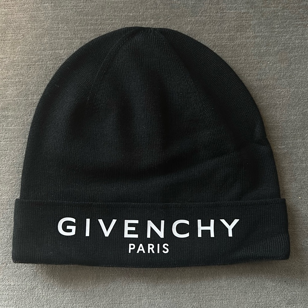 NEW Givenchy Black Beanie Hat